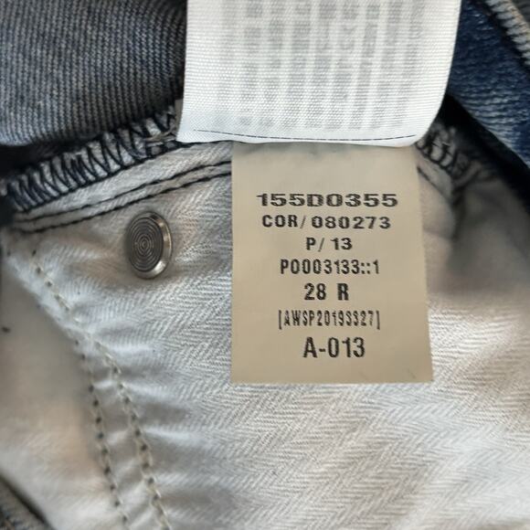 Abercrombie Fitch Womens Jeans 28 Blue Flared 70's inspired Vintage High Rise - Picture 8 of 9